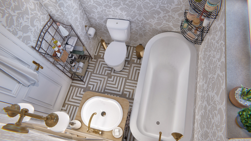 Rustic Boho Apartment 室内设计丨贝尔格莱德-17