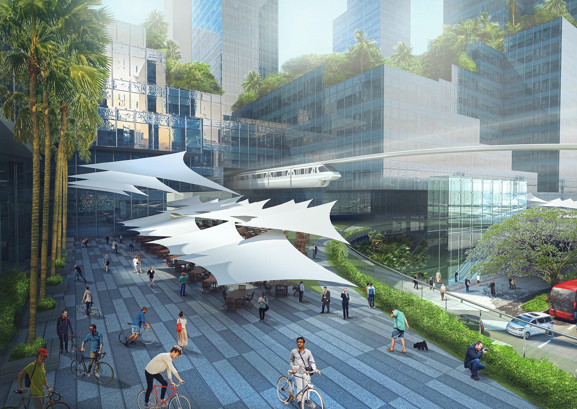 深圳湾城市综合体设计-6