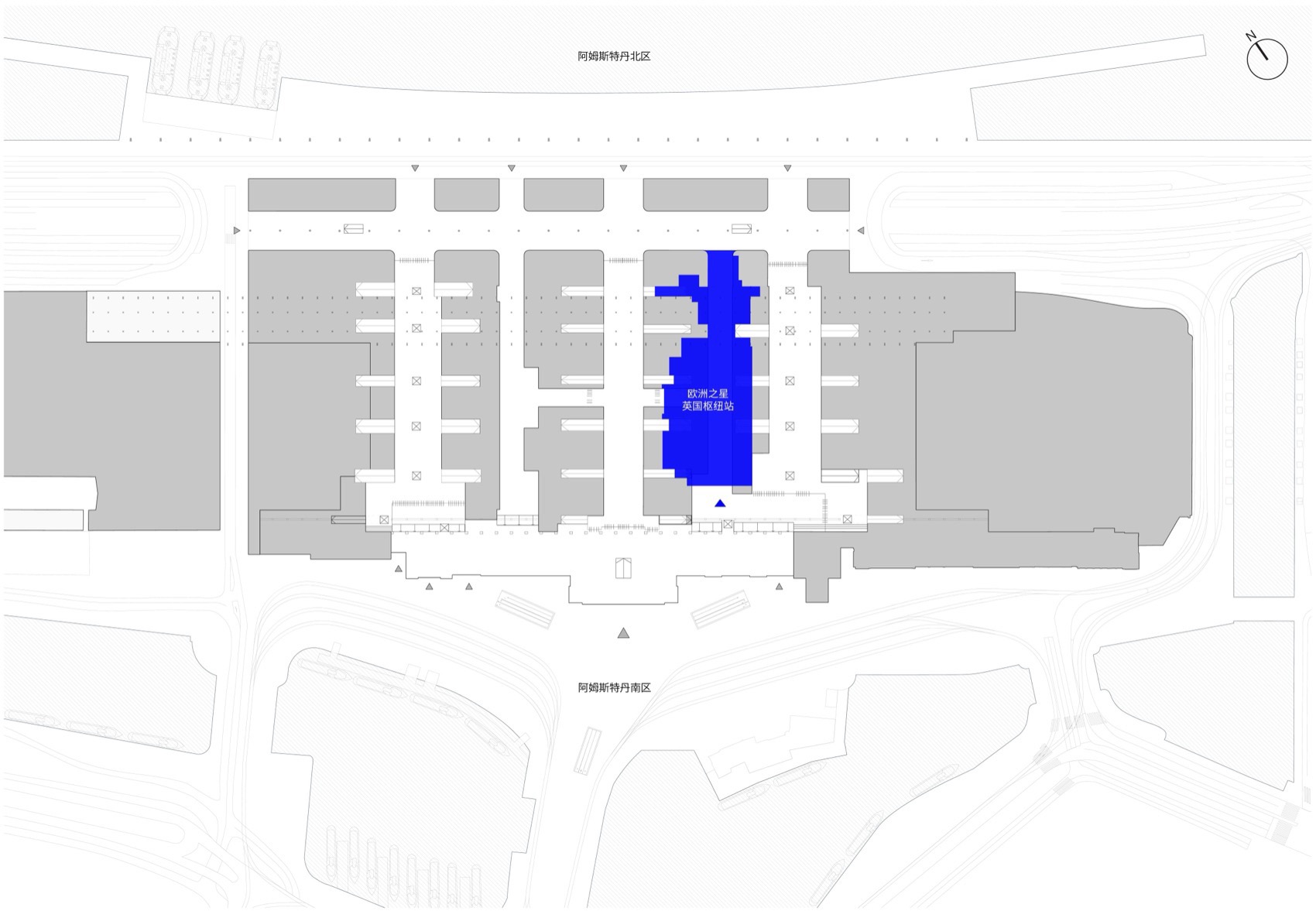 欧洲之星（Eurostar）英国专线枢纽站丨荷兰阿姆斯特丹-84