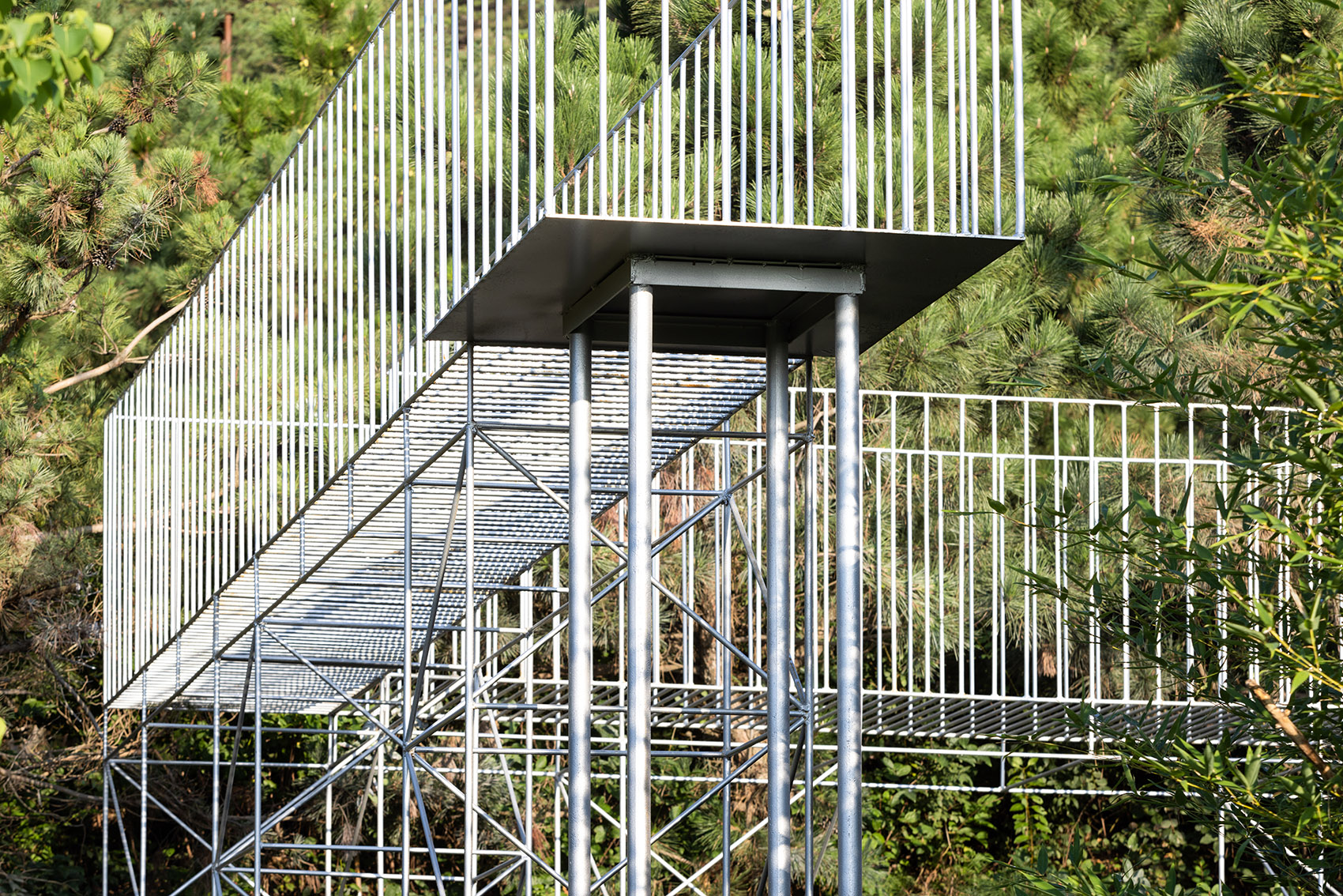 日照思想游园 – 物外剧场与逍遥阁丨中国日照丨孔祥伟工作室-22