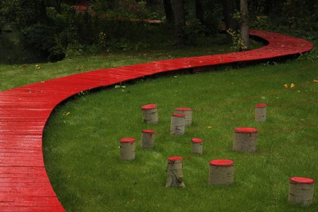 国际景观艺术中心“绿色箭头”之黄色磨坊花园丨法国巴黎丨斯拉瓦·波卢宁-28