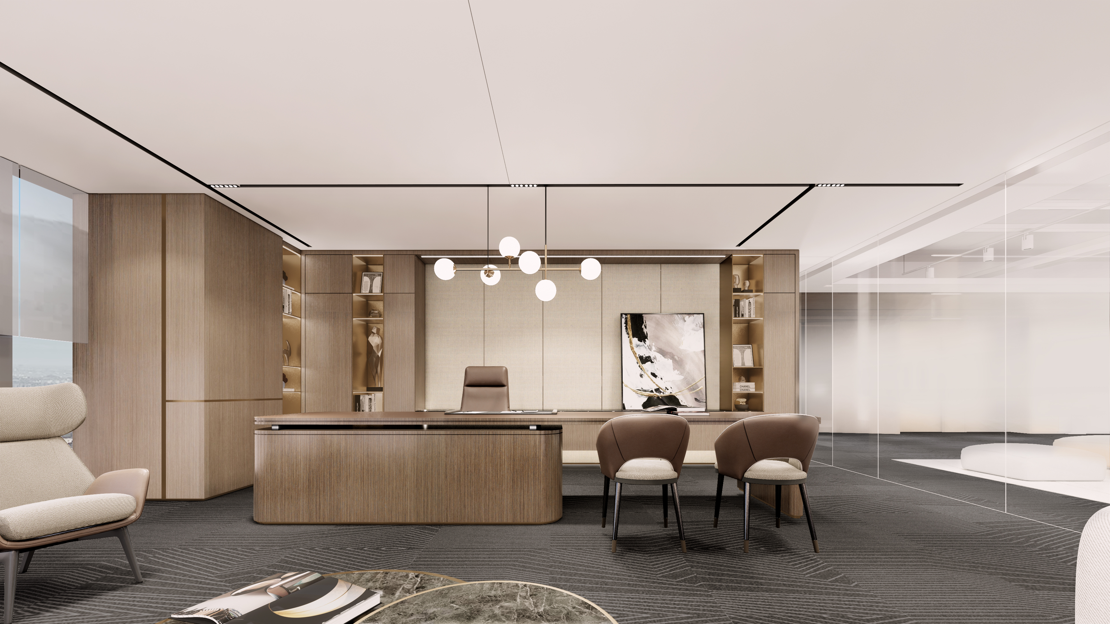 商业办公展厅设计-22