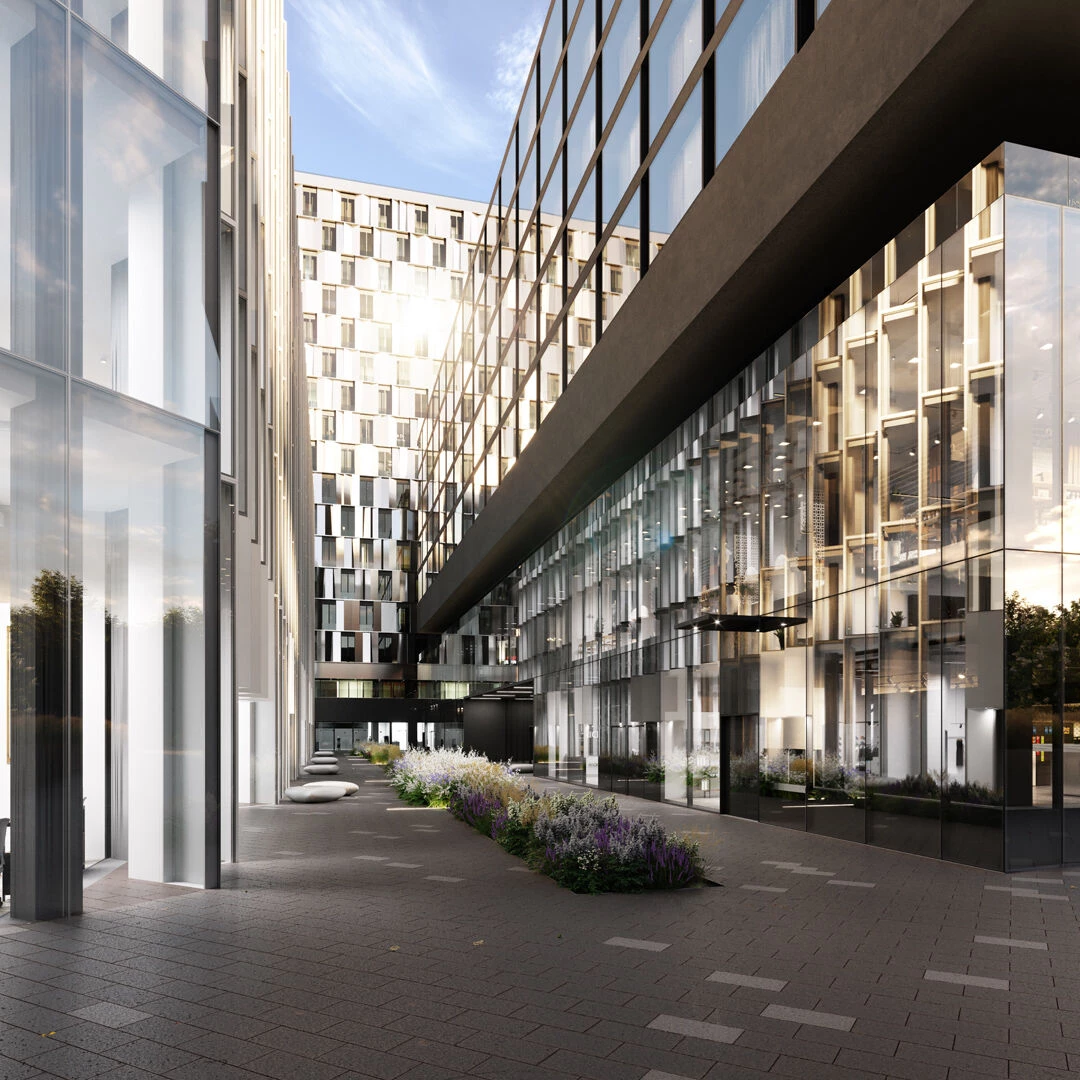 LUNAR 住宅综合体丨俄罗斯莫斯科丨Gillespies-12