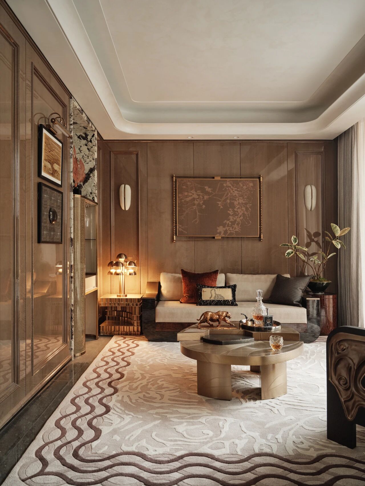 新作  ：演绎理想家的双面美学——金华滨江沁湖映月丨IF DESIGN 羽果设计-65