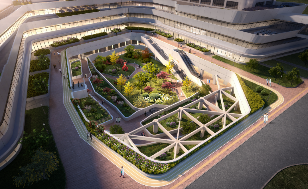 助力跨境医疗“上海模式”实现！浦东医院临港院区项目封顶︱创新“造”未来⑤-36