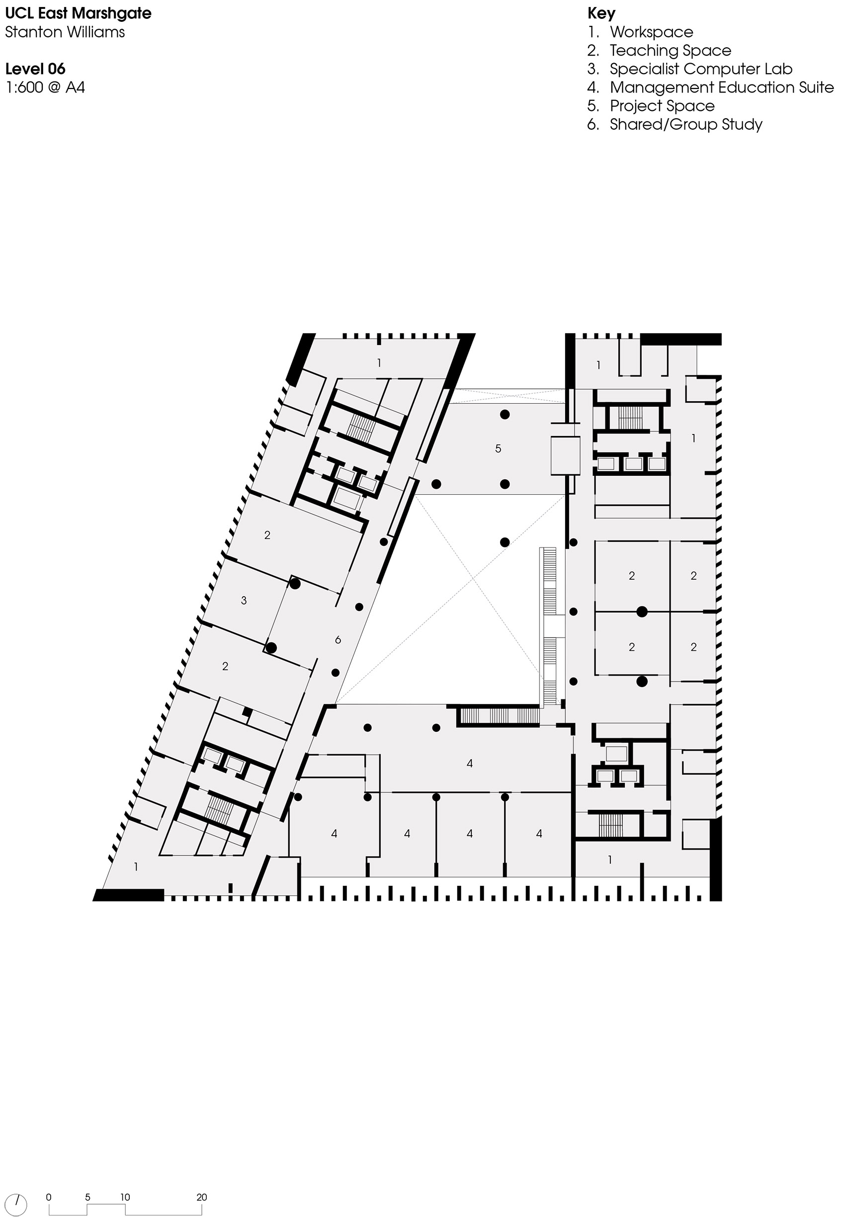 伦敦大学学院Marshgate大楼丨英国伦敦丨Stanton Williams-113