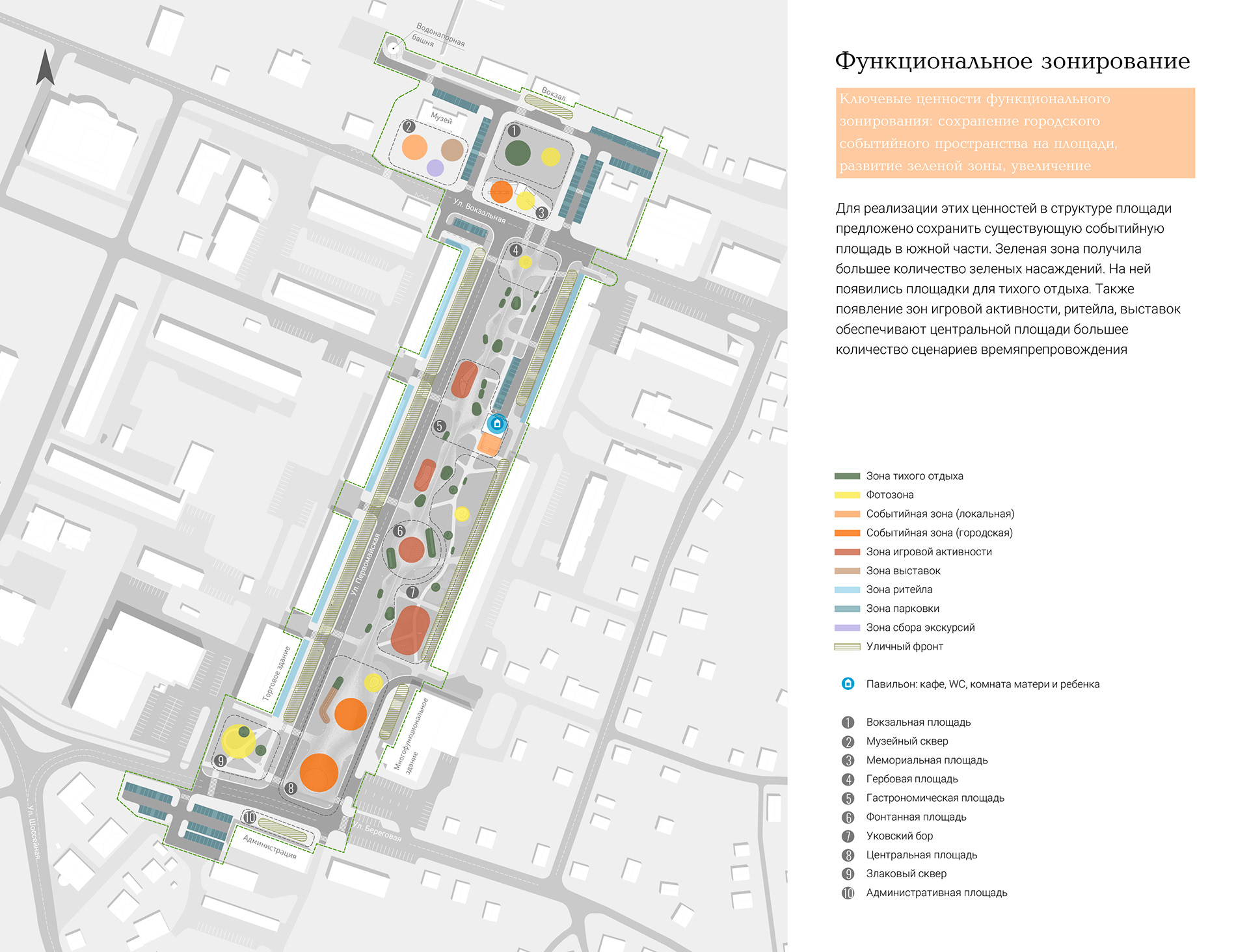 Zavodoukovsk 中央广场改造丨俄罗斯丨Project Bureau M4-9