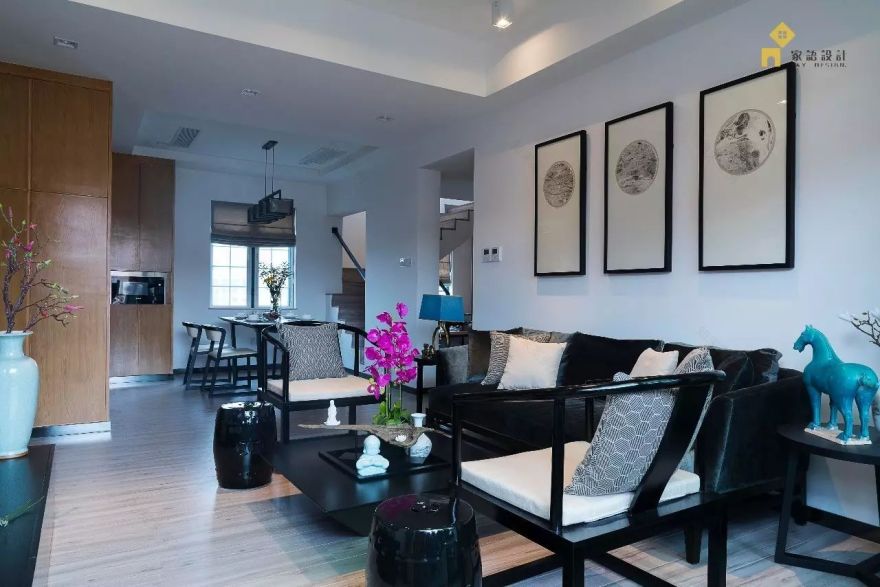 星河湾一梵一凡复式空间 | Kit 设计演绎梵与凡的家居艺术-17