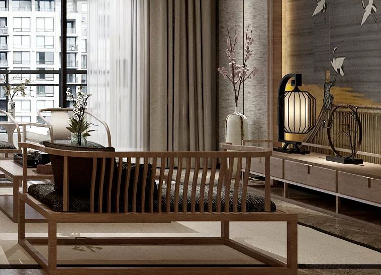 悦江国际 230㎡新中式雅居,演绎东方美学与当代生活-27