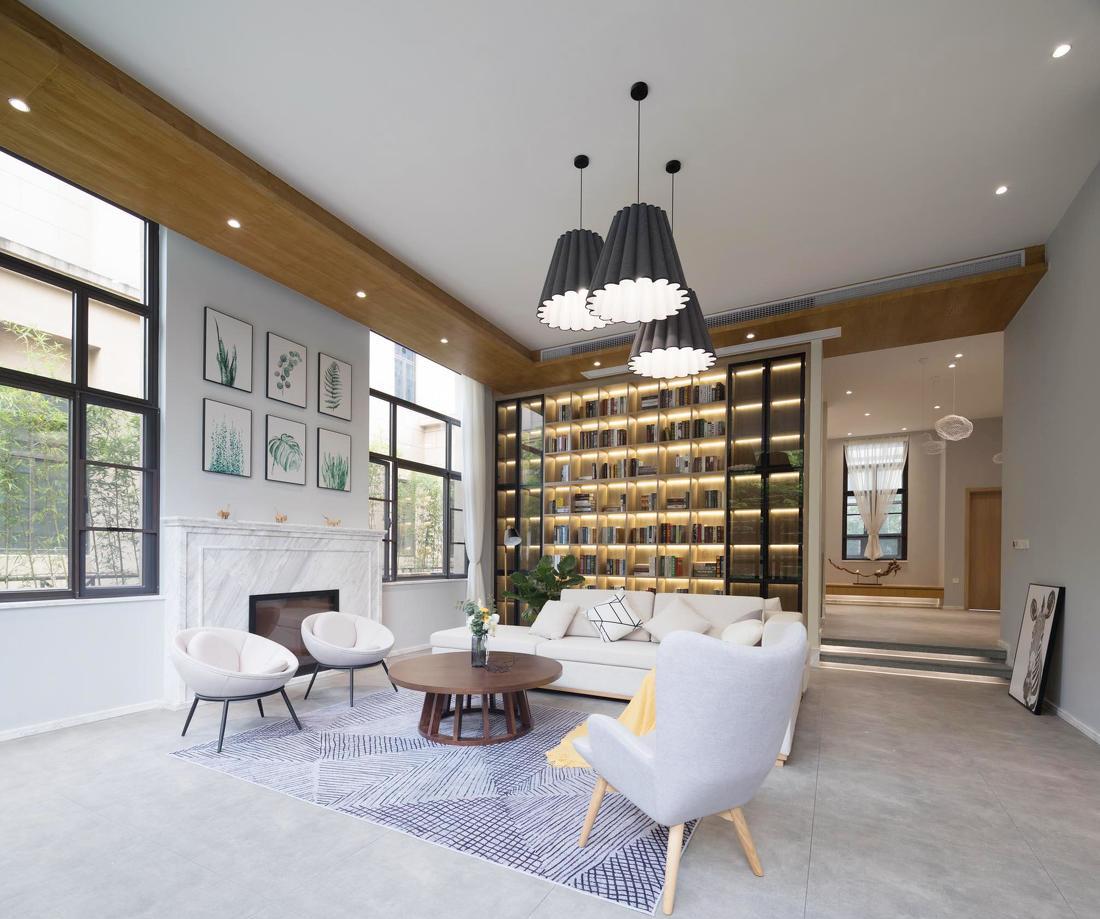 北欧风格别墅设计 | 原木之芯,自然人文的和谐统一-3