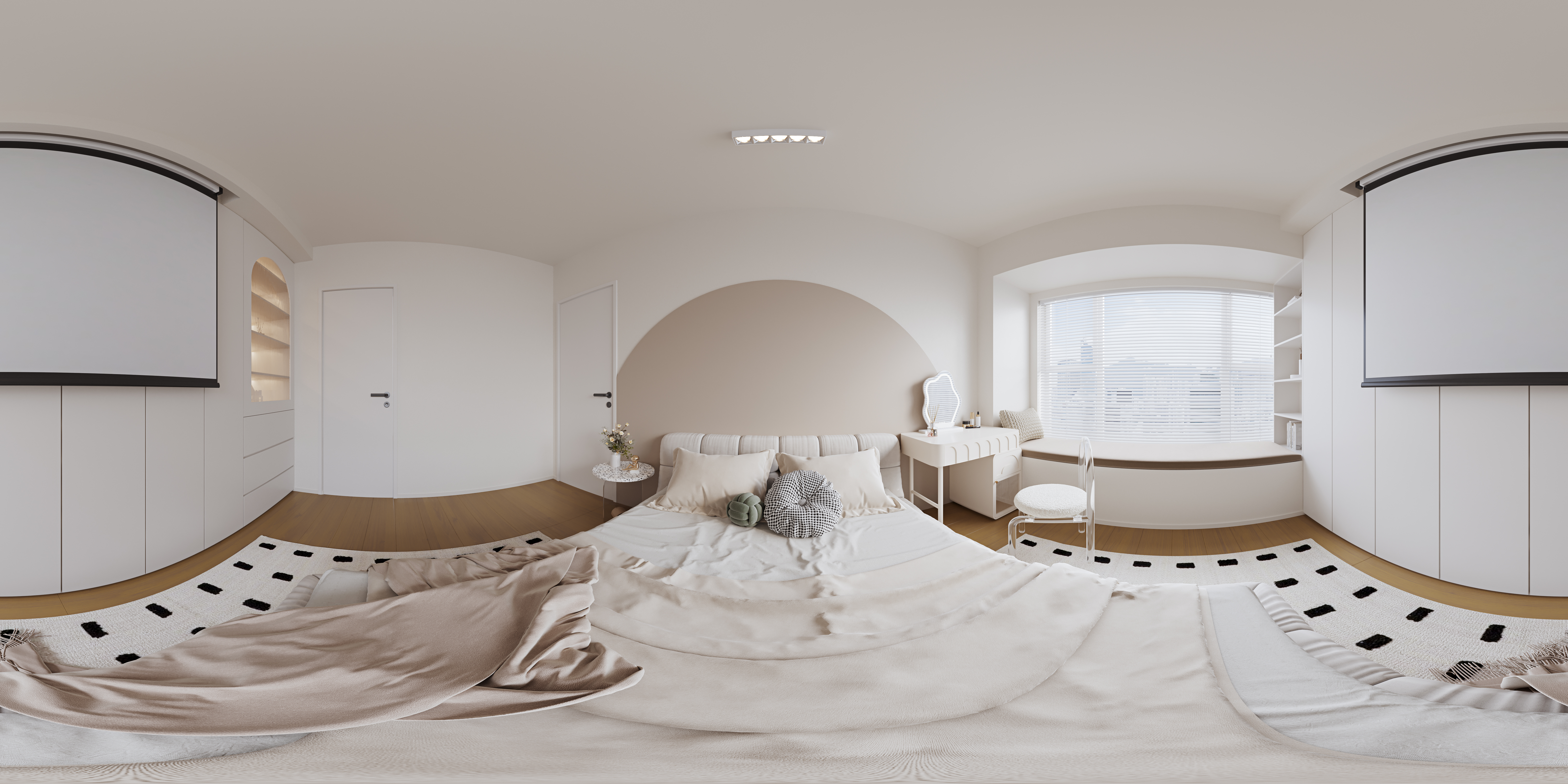 深圳如愿设计：佳兆业樾伴山，奶油风温柔香甜又治愈-2