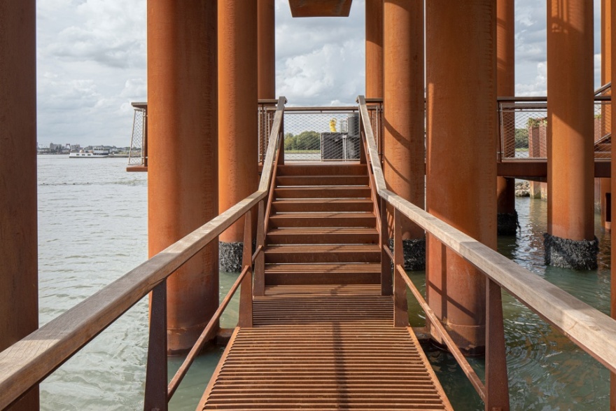 鹿特丹“水之林”观景台丨荷兰鹿特丹-7