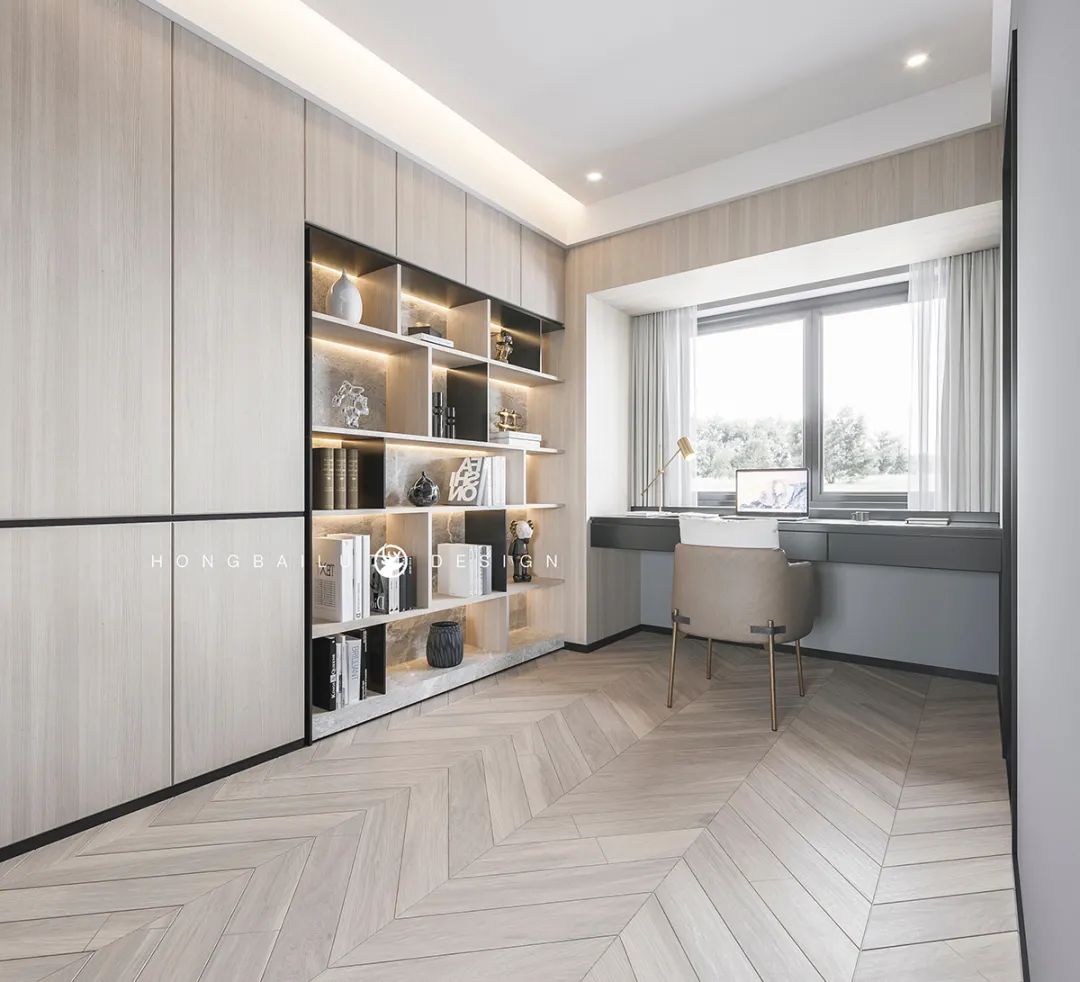 老宅新生 | 现代简约美学打造时尚美宅-31