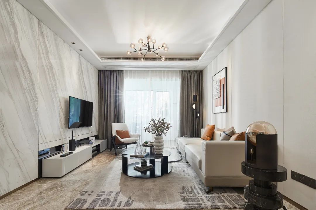 都会生活，现代艺术风格的奢雅空间-50