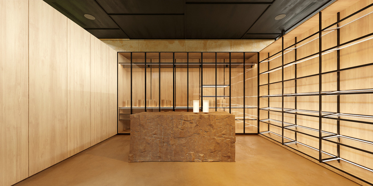 暖色极简空间设计丨Igor Sirotov-32