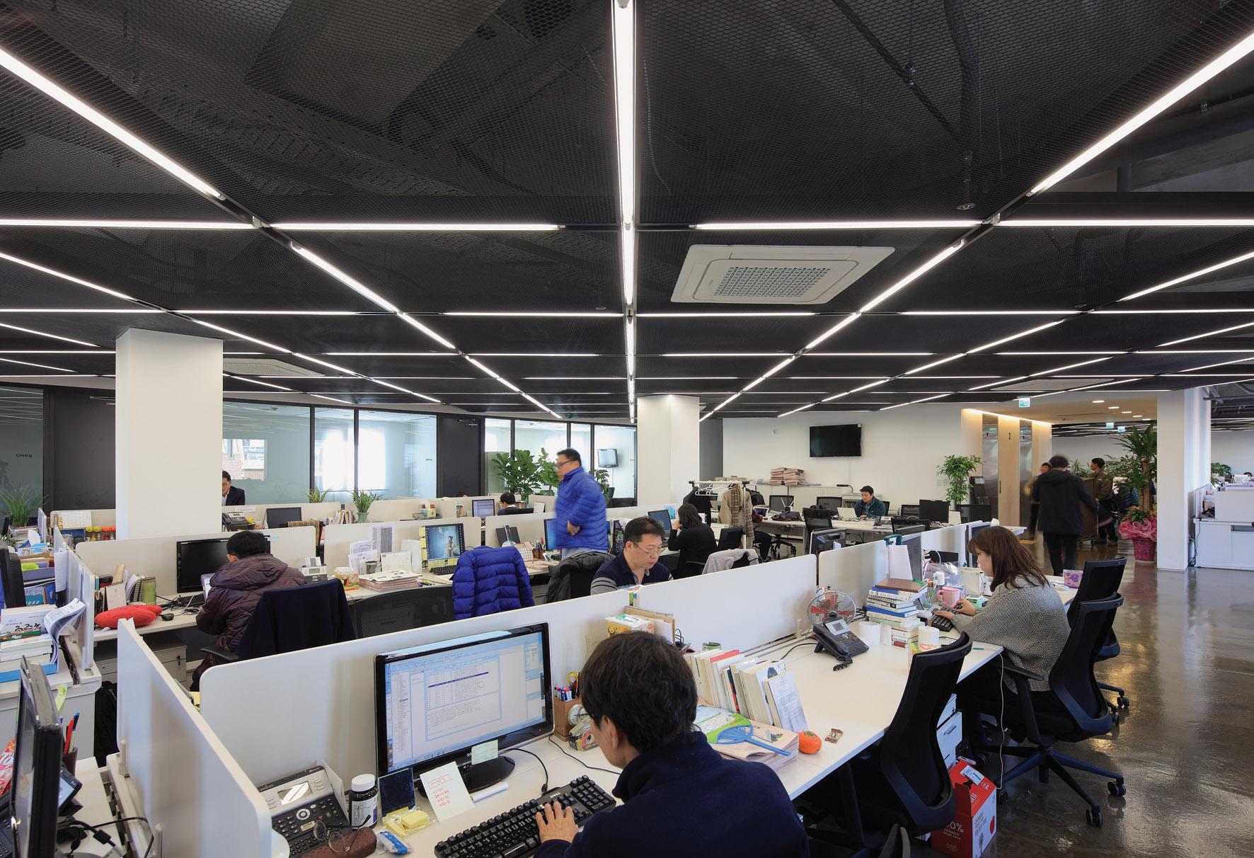 韩联社总部大楼 | 和谐融入环境，创新空间设计-16