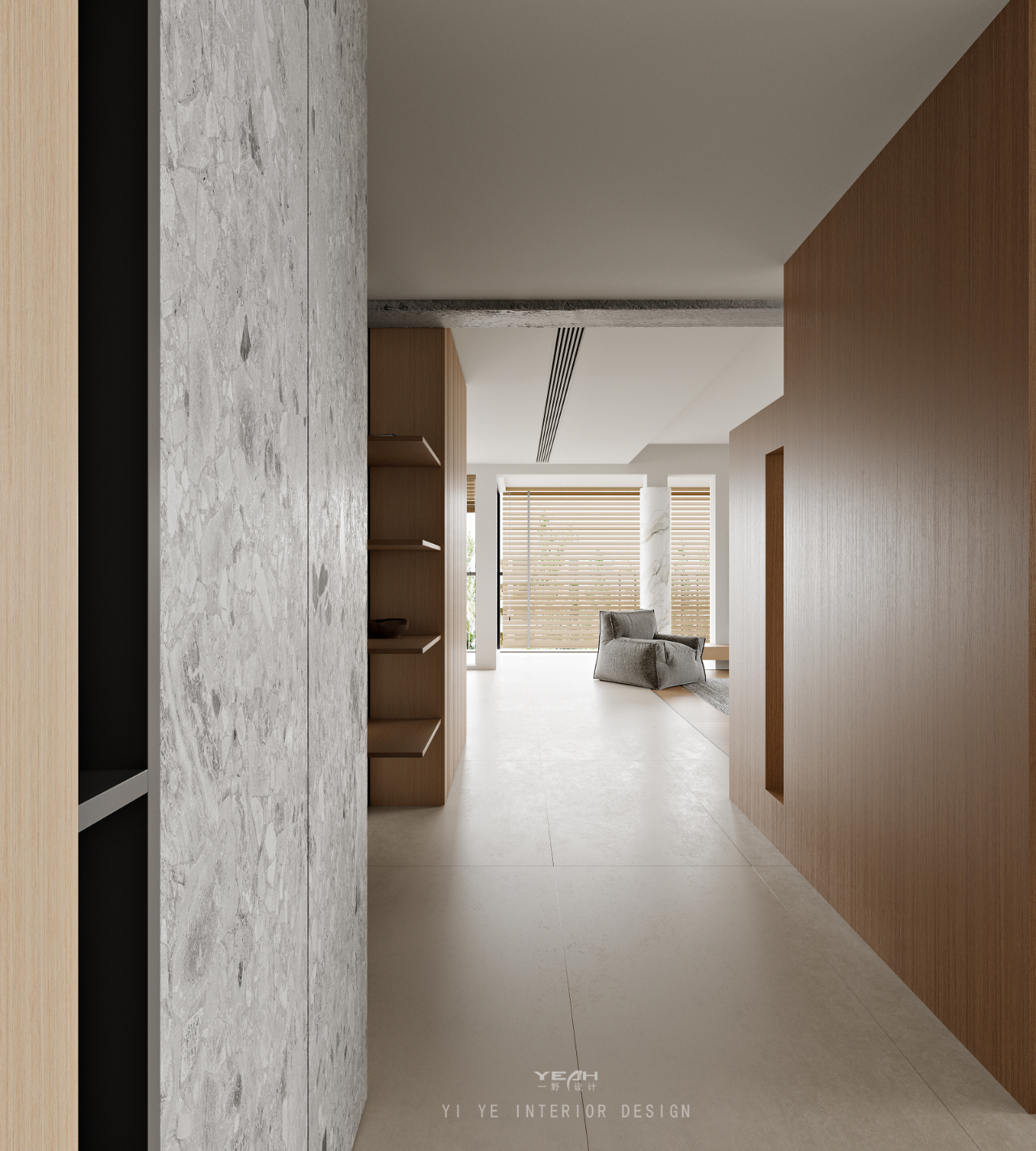 语江南 260㎡原木极简丨中国南通丨一野设计-2