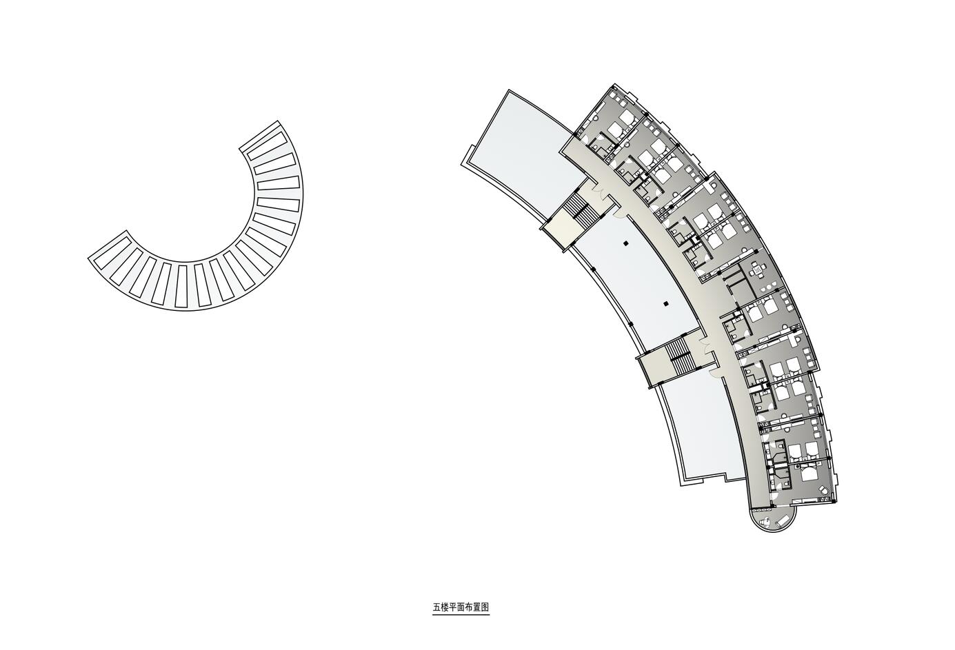赣南师范大学国际交流中心改造设计：一场关于线构成与山川带来的空灵意境视觉盛宴-21