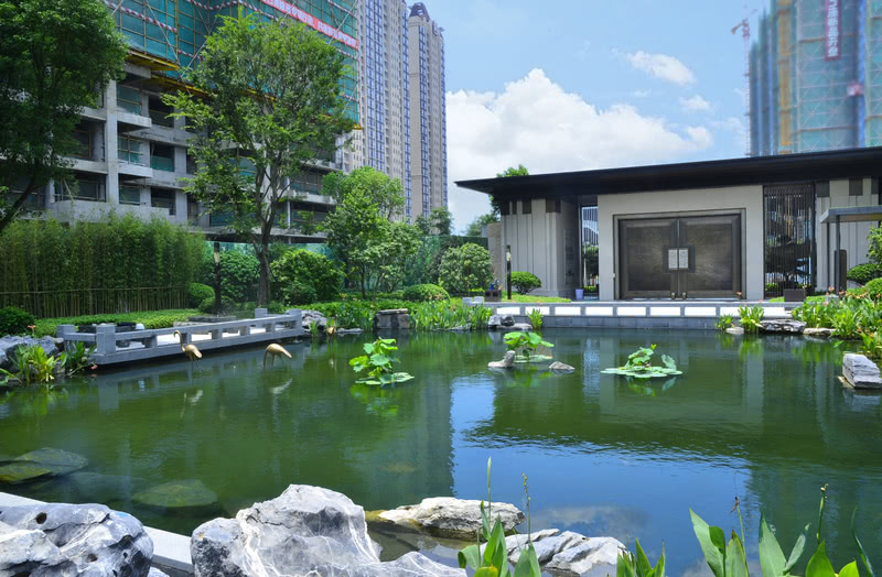 陆丰龙光玖龙府居住区 现代景观设计典范-6