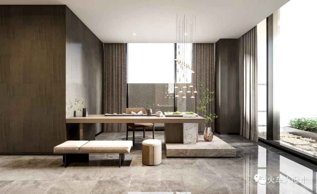 侘寂美学的休闲 SPA 空间丨梁志天-17