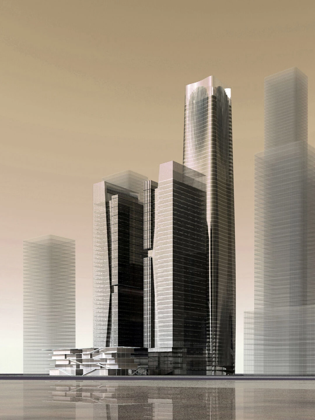 深圳湾恒大中心丨中国深圳丨Saltans Architects-11