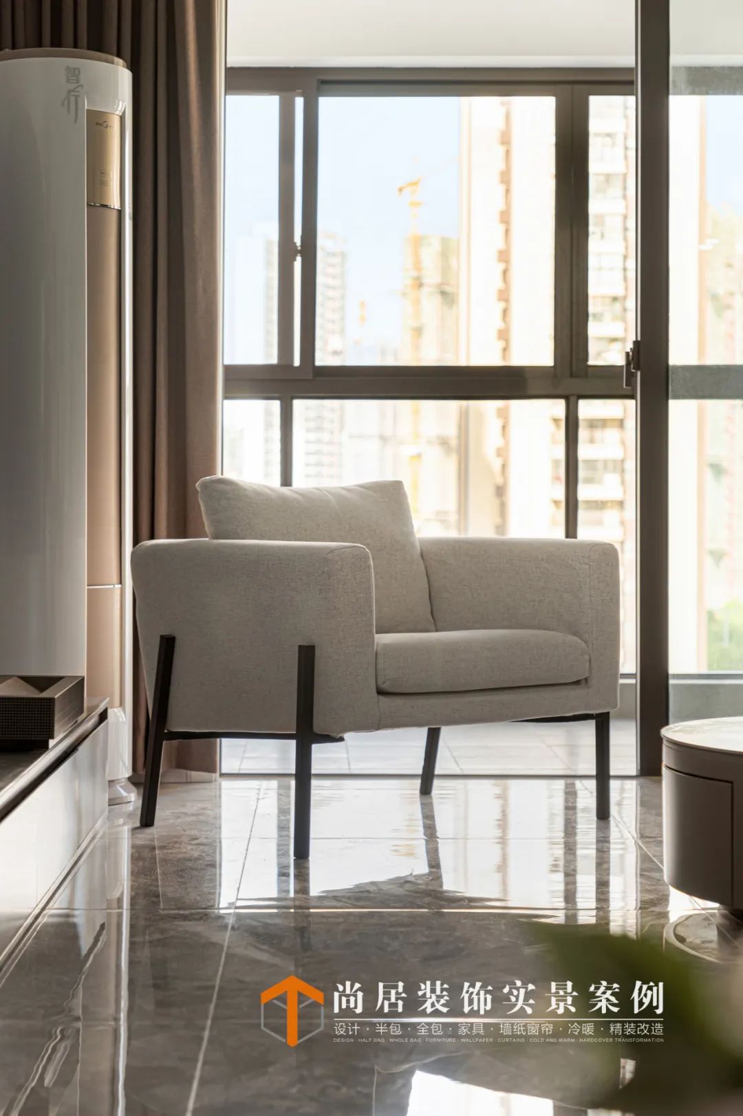 中海国际社区现代风格三室两厅设计丨尚居装饰-25