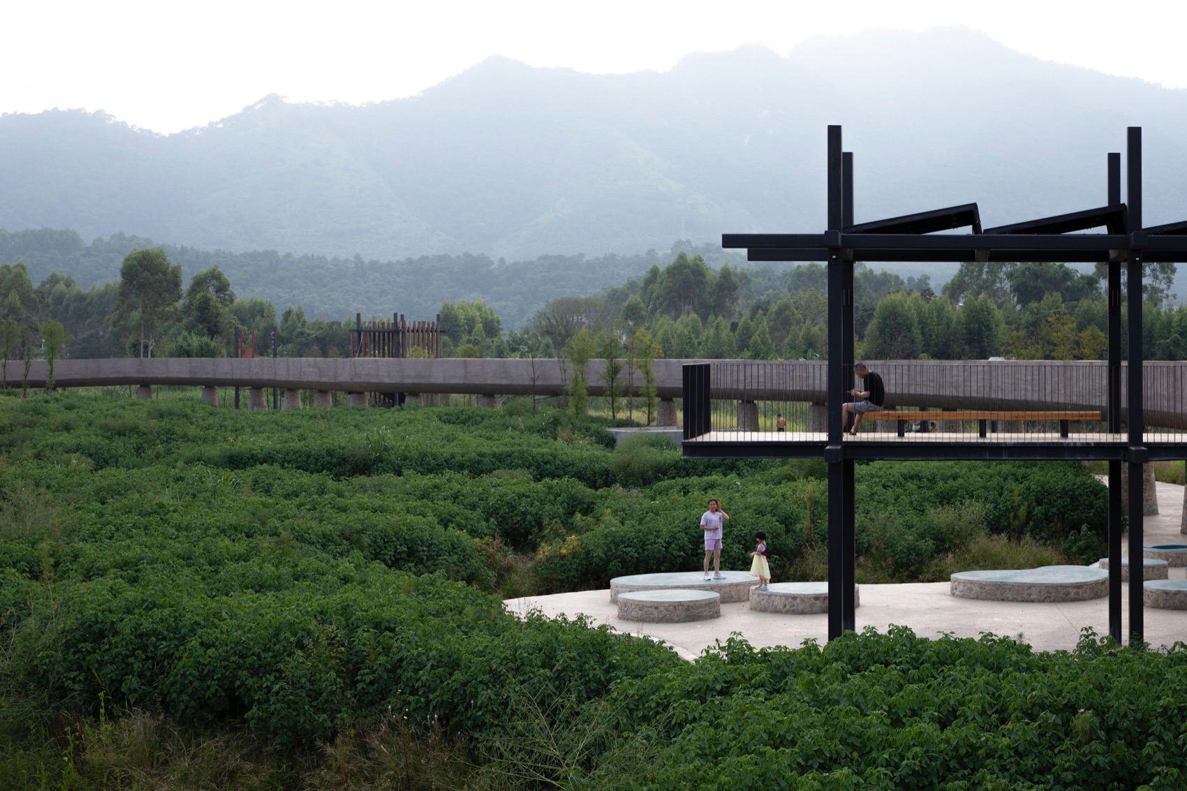 桂头镇湿地公园(桂头镇街文化公园)丨中国韶关丨有限设计工作室-48