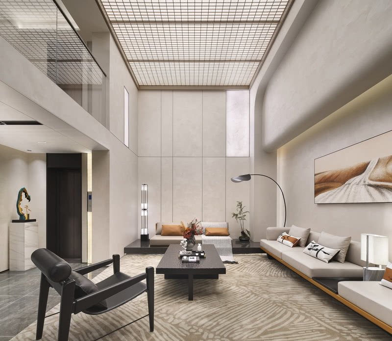 金通绿城·桃李春风合院样板房 | 道家哲学思想融入高品质空间设计-25