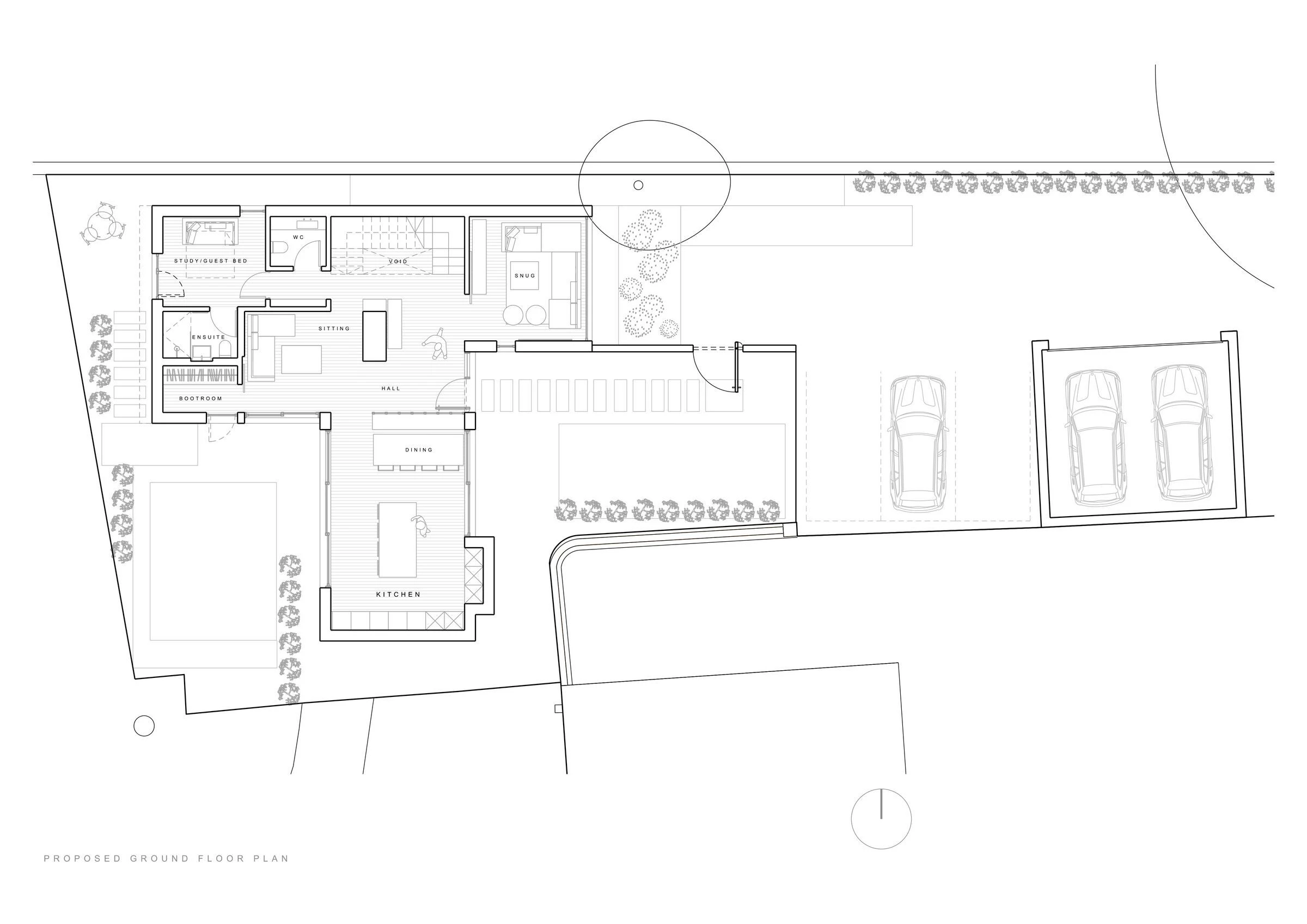 英国 Didsbury 砖石墙隐藏的土陶别墅丨英国曼彻斯特丨Annabelle Tugby Architects-13