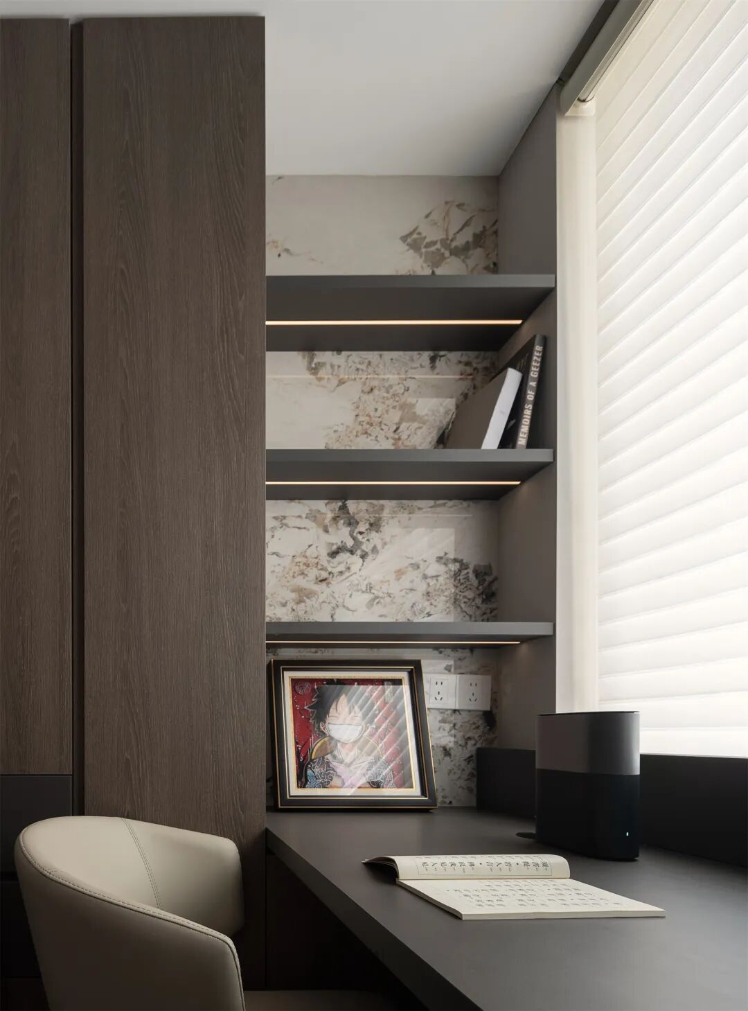 内舍软装丨190㎡意式轻奢，简约奢华持平，彰显内敛的空间气质！-57