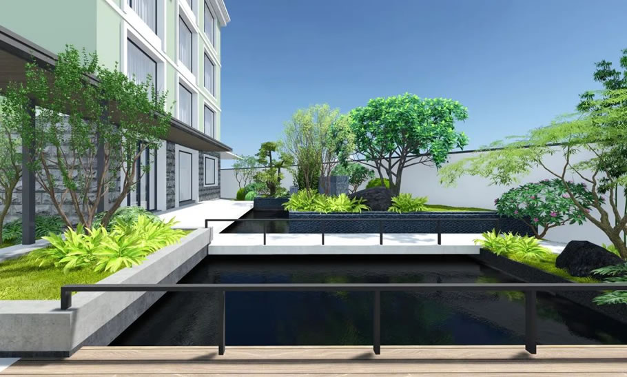 同里花园庭院景观丨中国苏州丨王修伟-30