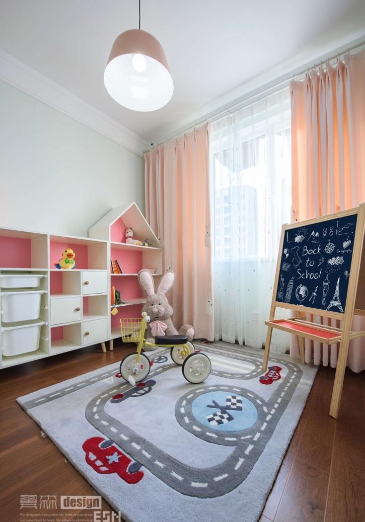 阳光城丽兹公馆复古风软装设计,打造优雅亲子空间-39