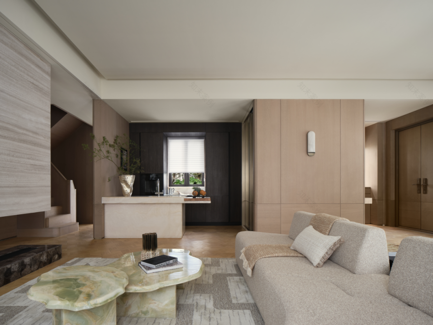 上海华润『前滩润璟』420㎡海派合院别墅豪宅丨中国上海-37