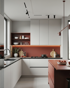 WARM GEOMETRY: INTERIORISMO CALIDO CON ALMA TERRACOTA