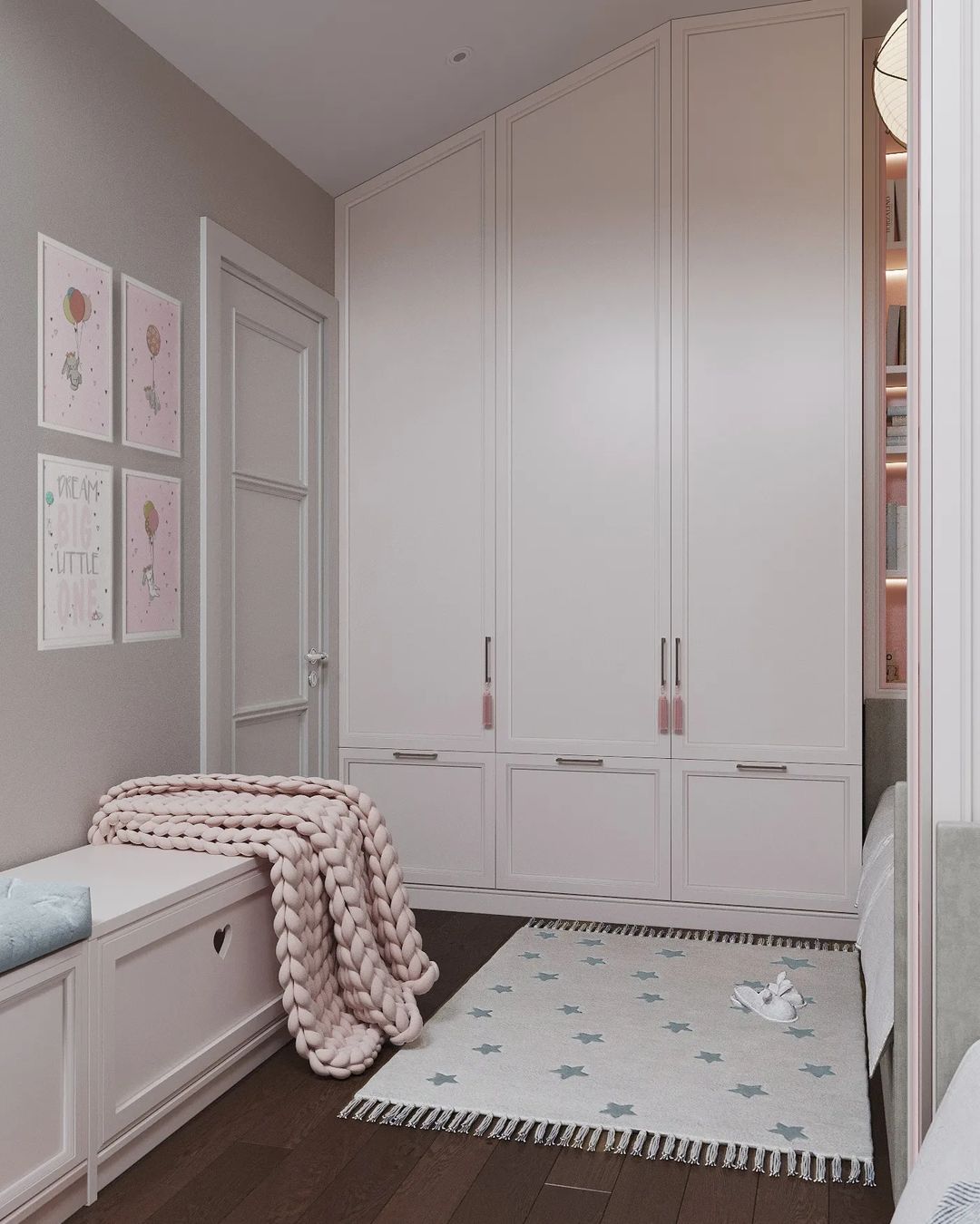 ≡ ➤ Дизайн детской комнаты на мансарде: идеи и фото-56