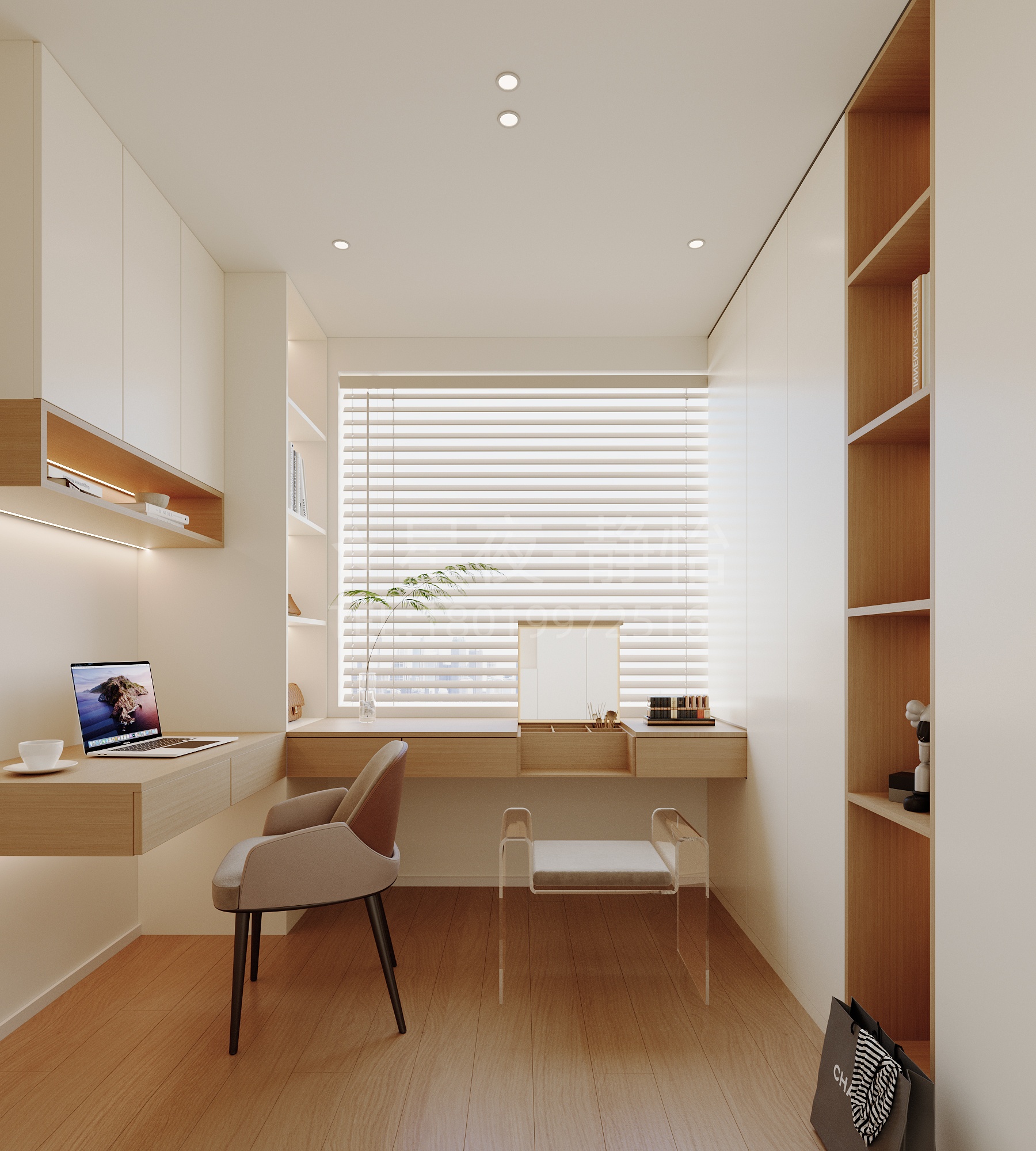 奶油原木风高端效果案例-1