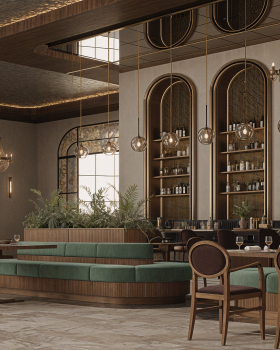 奢逸酒店室内设计（注：Lu·ury可能是拼写错误，推测想表达Luxury，若按照错误的词直接翻译难以准确表意，这里依据推测处理） 丨埃及开罗