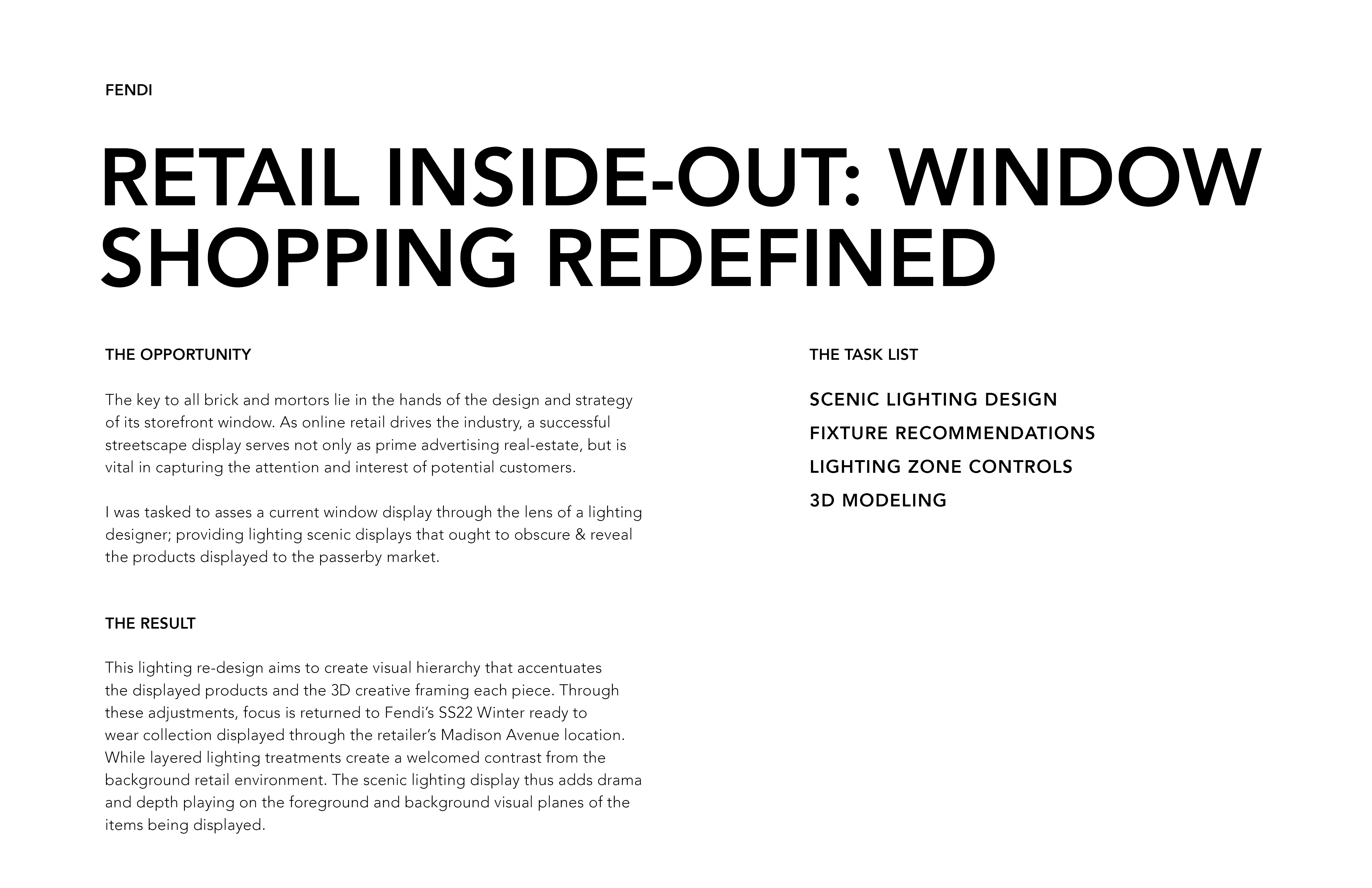 Fendi 2021 橱窗概念与照明设计-1