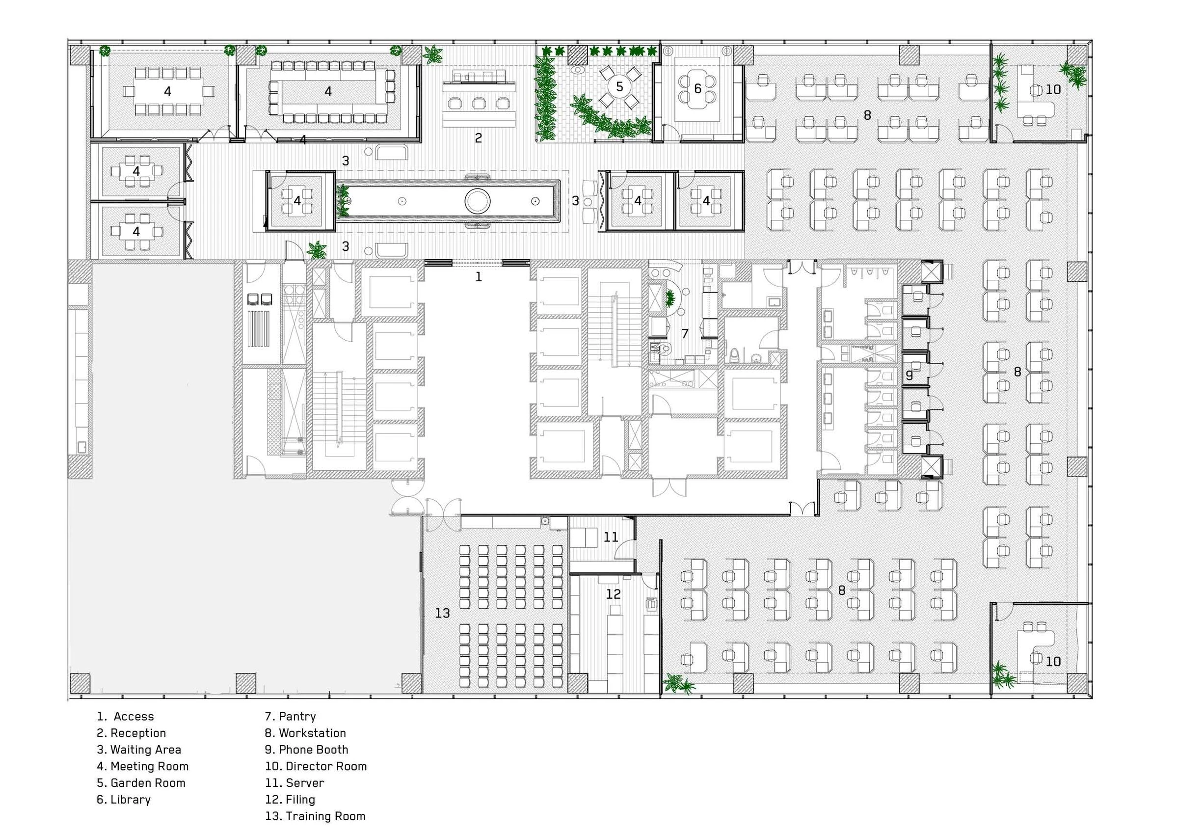 越南 Mekong Capital 办公室丨越南胡志明市丨T3 Architects-31