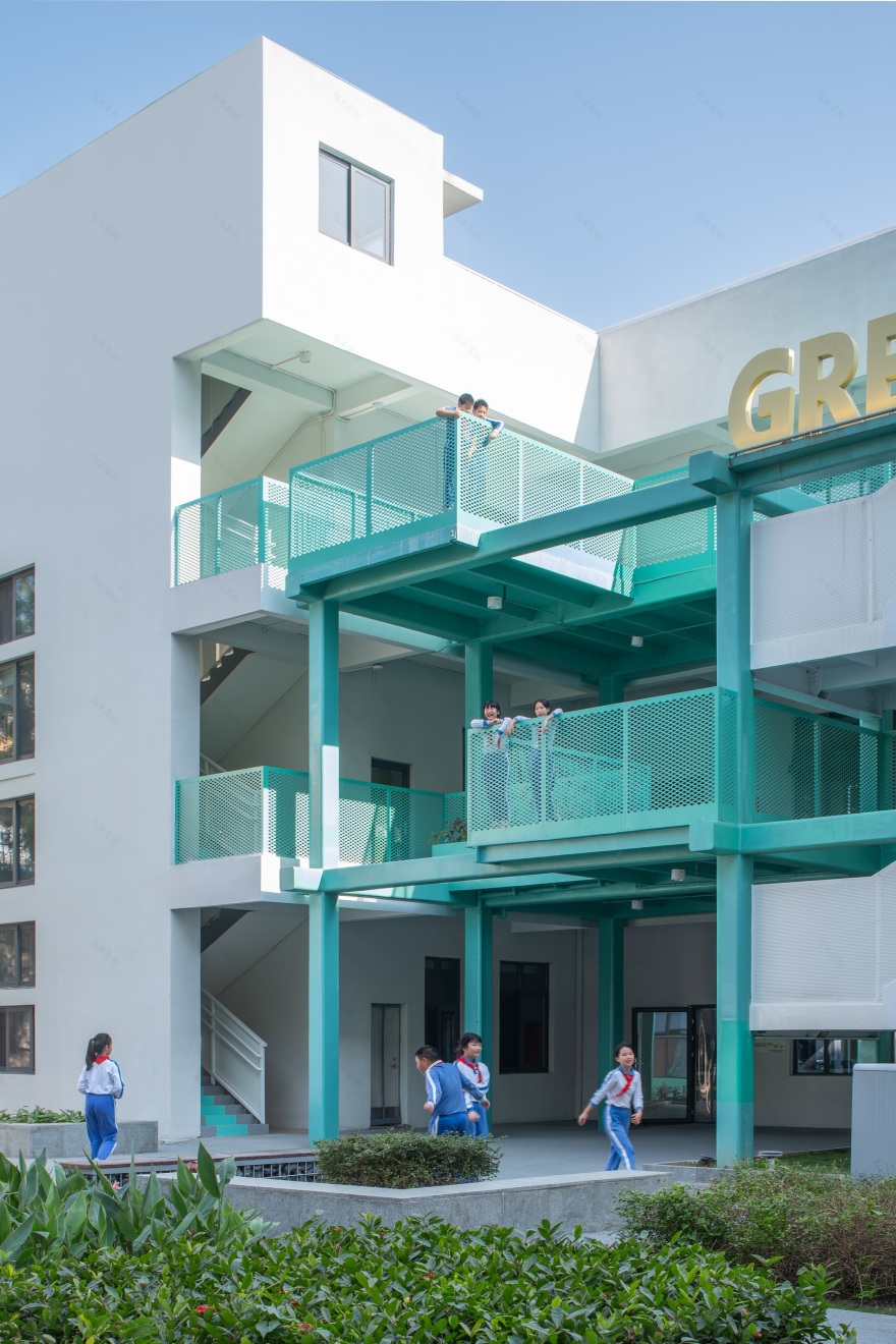 刘连小学建筑节能改造丨中国深圳-19