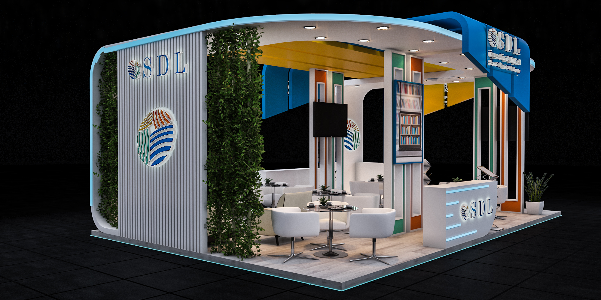 Saudi library booth-3