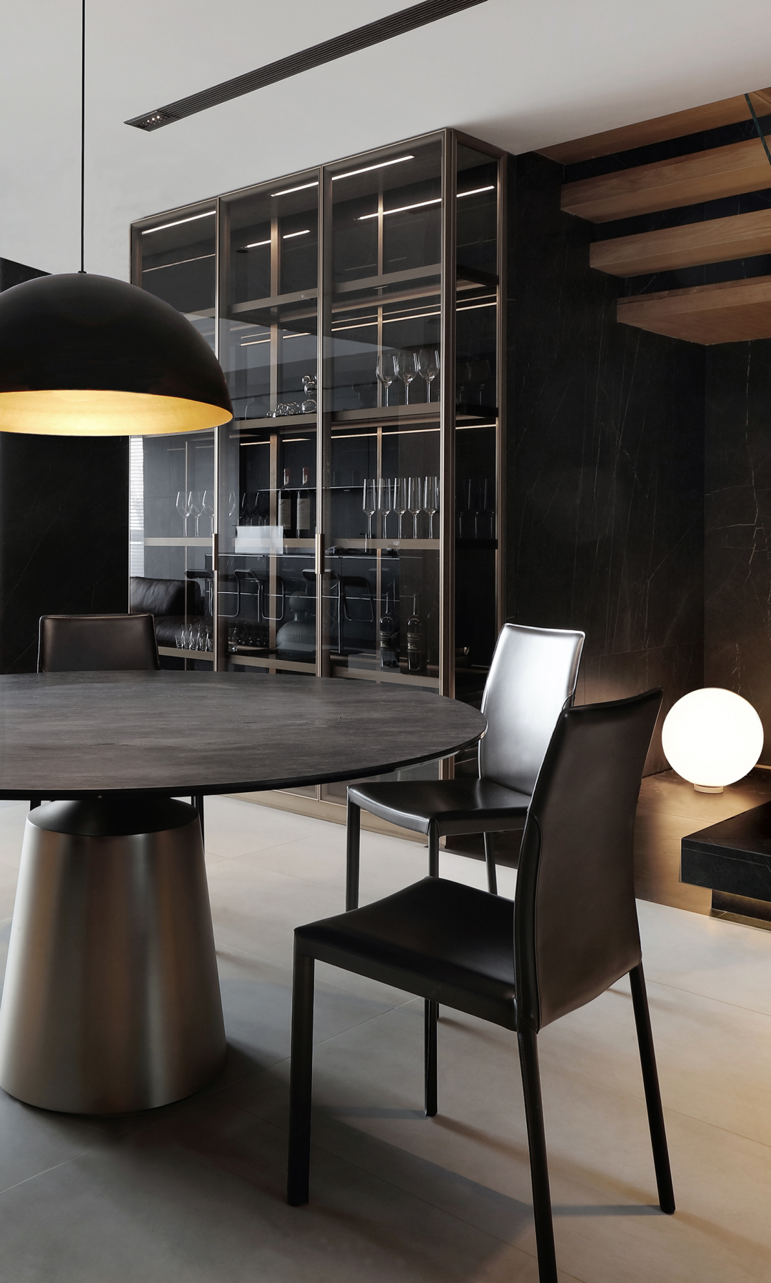 苏州玲珑湾 520m²顶级湖景复式丨中国苏州丨石木空间建筑设计-26