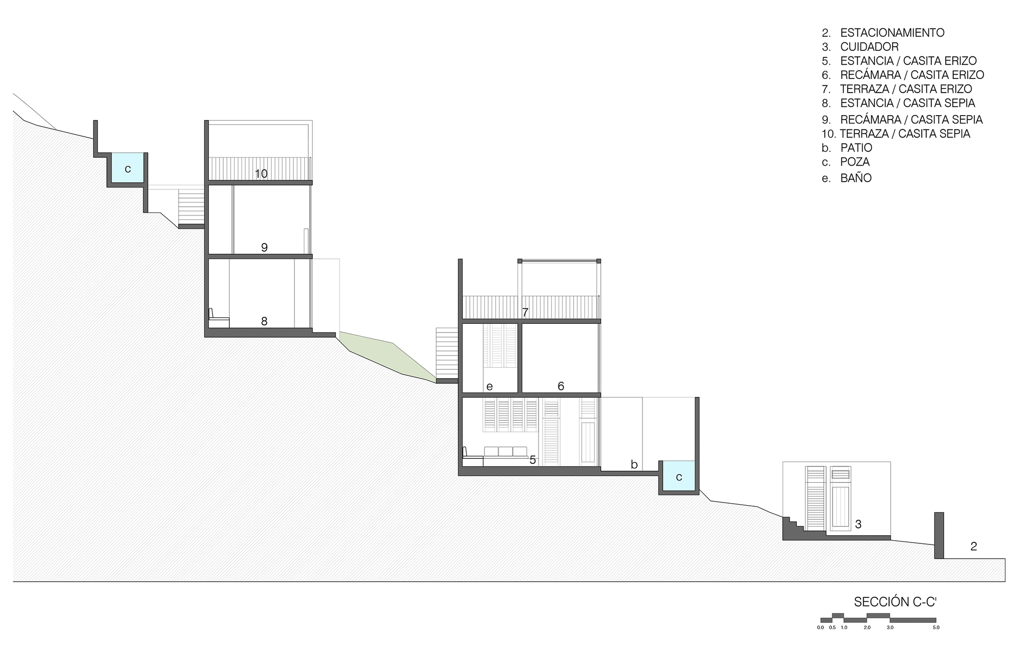 拉埃斯特拉维亚达的房屋丨墨西哥丨emestudio-29
