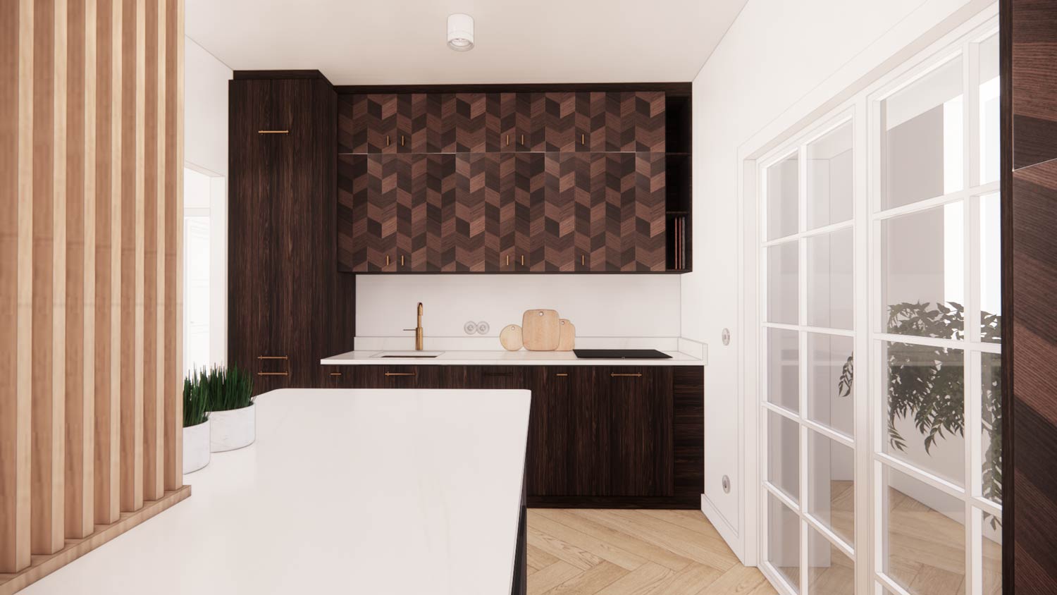 Retro Apartment in Gdynia-1