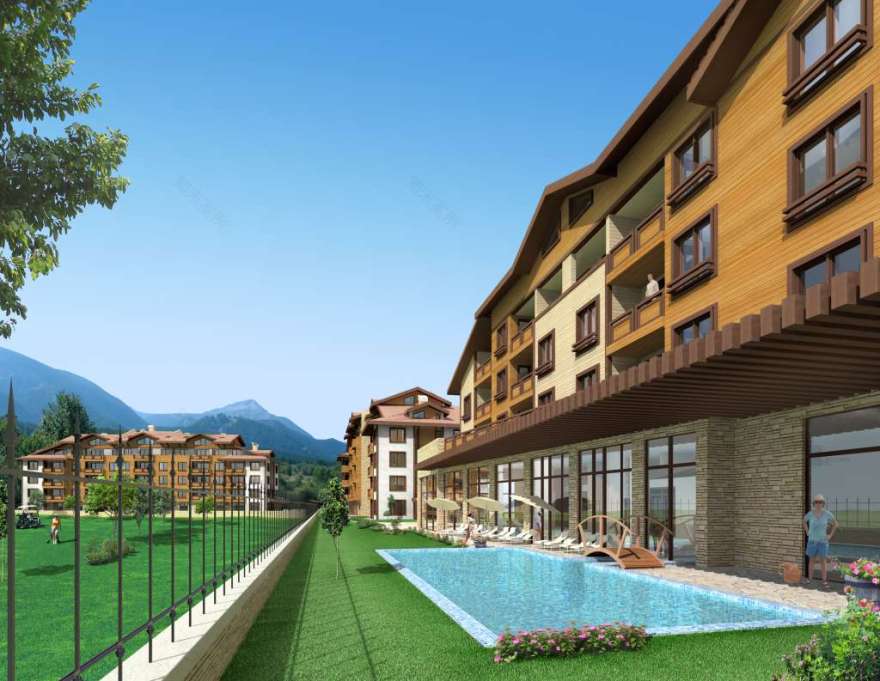 白杉木度假村 Bansko-2