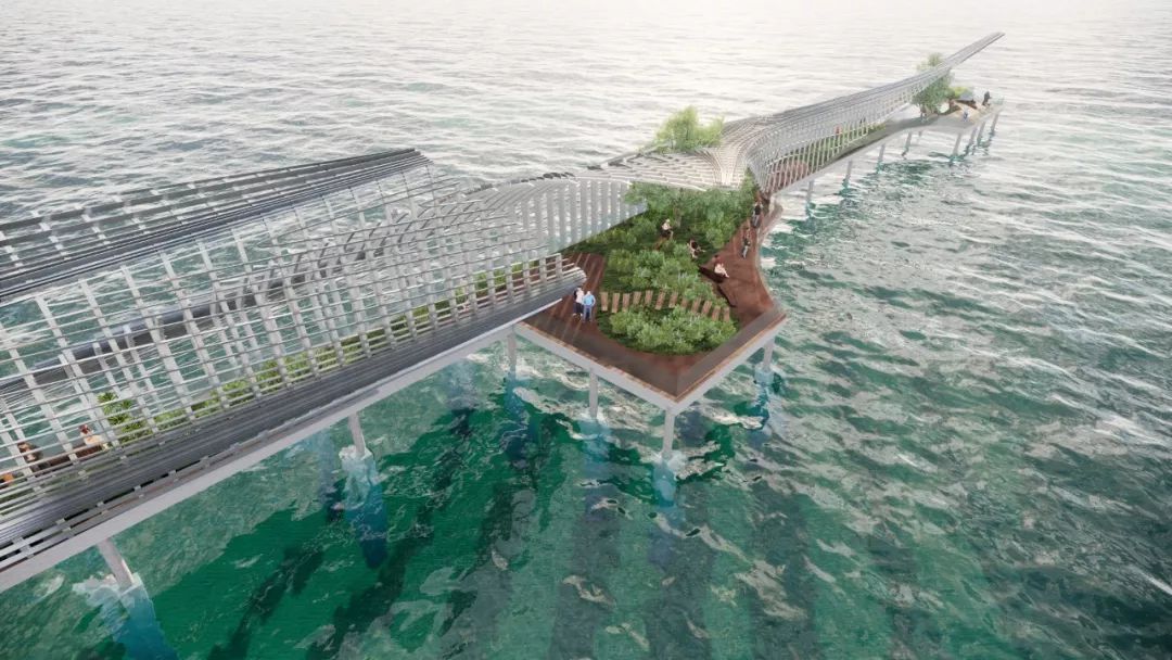 海浪之舞 | 滨海栈桥的空间艺术-37