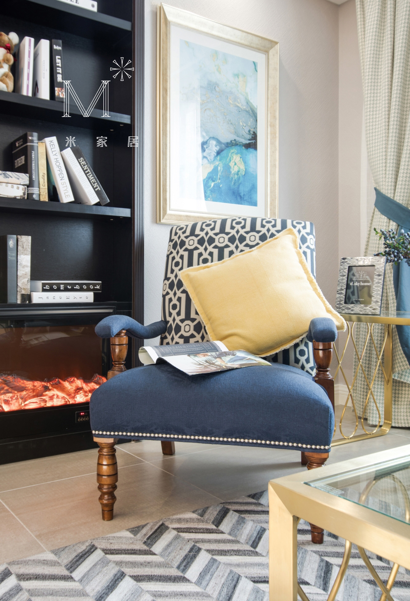 【一米家居】 ◣Luna&Dindin◥ 110㎡美式-20