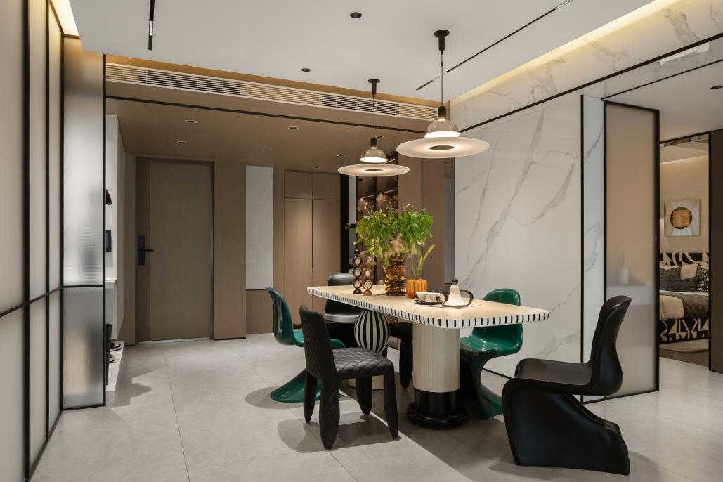 领航云熙样板间 B 户型丨中国西安丨OAD 原准度设计-13