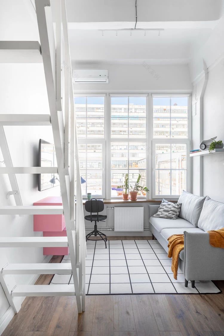工业厂房改阁楼公寓设计丨KubKvadrat-23