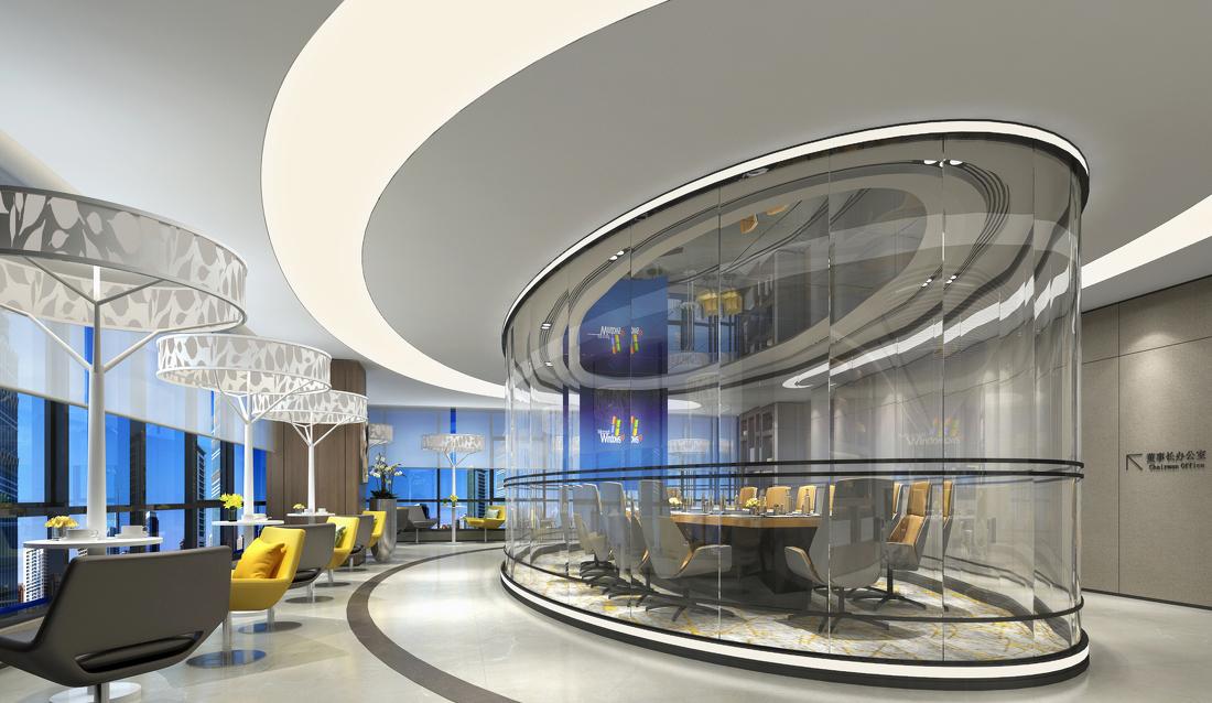 互联网办公室的流动空间设计-2